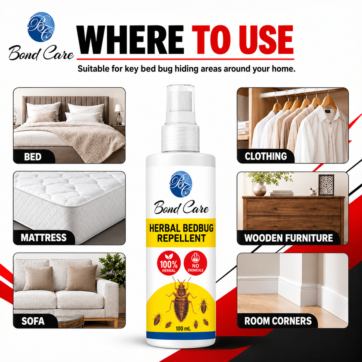 Bed Bug Repellent Spray